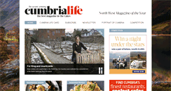 Desktop Screenshot of cumbrialife.co.uk